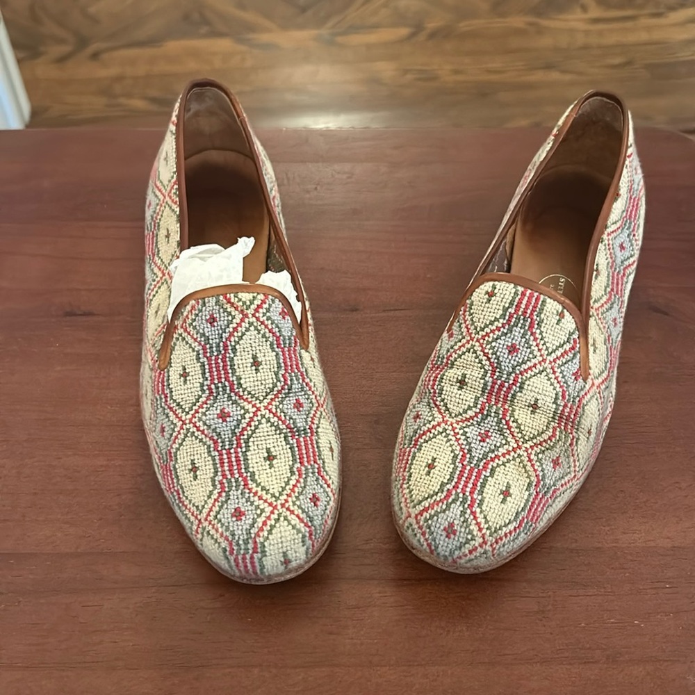 Stubbs & Wootton Needle Point Loafer